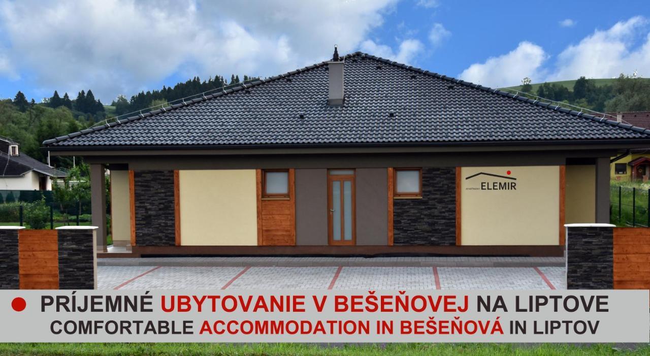 Elemir Leilighet Bešeňová Eksteriør bilde